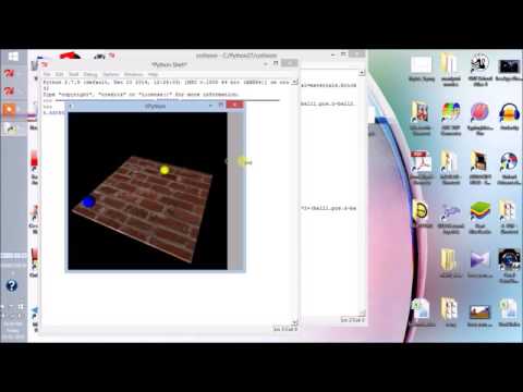 Vpython Visualisation Two Ball Collision