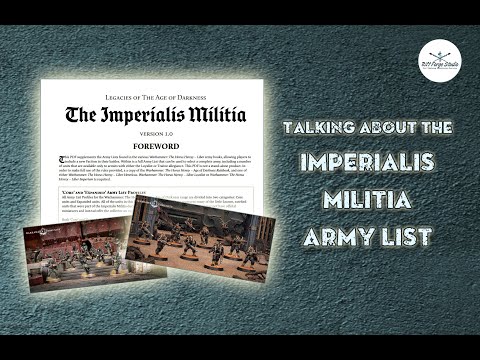 Let's Talk About  - Imperialis Militia for Horus Heresy
