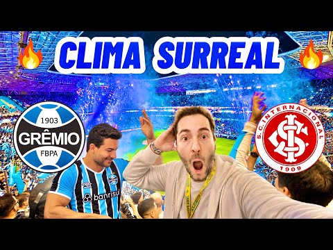 "VALSA, PROVOCAÇÃO E INSANIDADE DA TORCIDA DO GRÊMIO NO GRENAL/ Grêmio 3 x 1 Inter" Barra: Geral do Grêmio &bull; Club: Grêmio