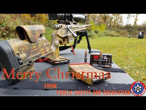 A 50BMG & Mosin Merry Christmas from PS&ED!