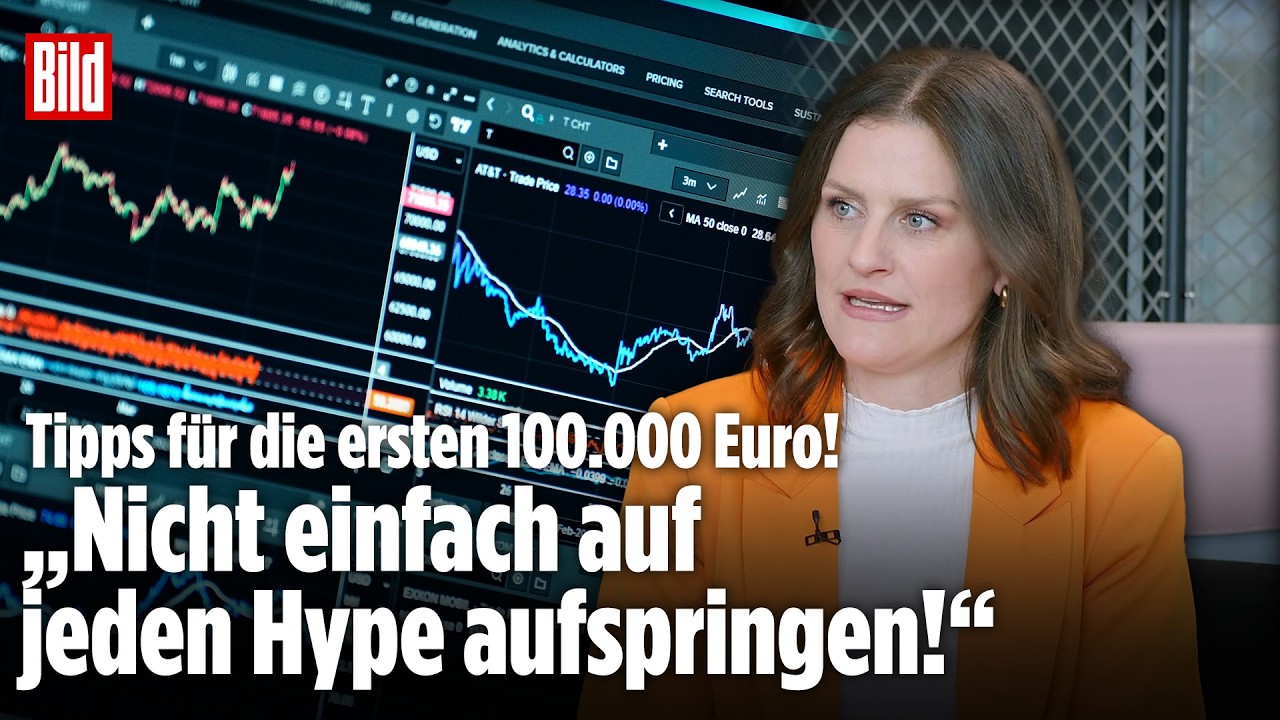 DIESE Tipps brachten mir die ersten 100.000 Euro an der Börse! | BILD Money Mittwoch