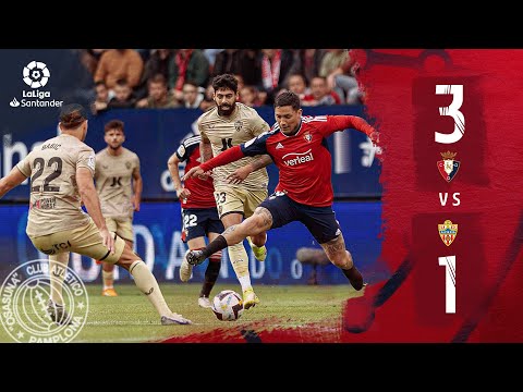 Resumen del Osasuna 3-1 Almería | Jornada 34| | LaLiga Santander | Club Atlético Osasuna