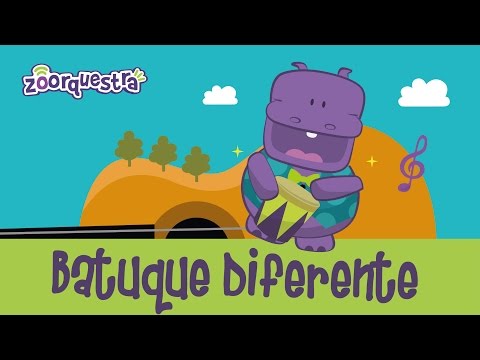 BATUQUE DIFERENTE:  ZOORQUESTRA (Videoclipe Infantil)