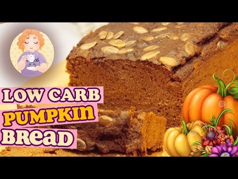 Low Carb Pumpkin Bread Recipe - Keto Sugarfree Glutenfree Tasty and Delish