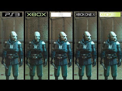 Half-Life 2 | Xbox vs PS3 vs 360 vs ONE X vs PC | All Versions 4K Graphics Comparison