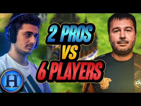 Hera + Daut vs 6 Beginners | AoE2