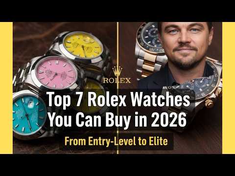 Top 7 Rolex Watches You Can Buy in 2026 (From Entry-Level to Elite)