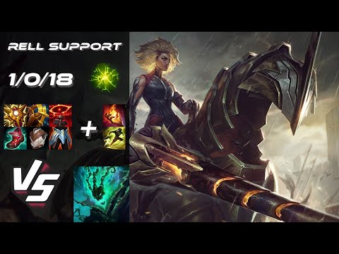 SUPPORT Rell vs Thresh - NA Grandmaster Patch 25.S1.8