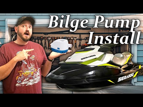 Installing Bilge Pump, 2011-2019 Seadoo
