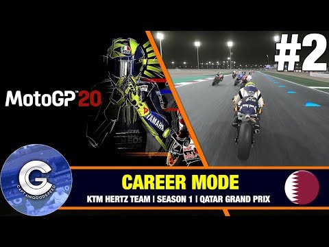 FIRST RACE OF THE SEASON | MotoGP 20 Manager Career Mode #2