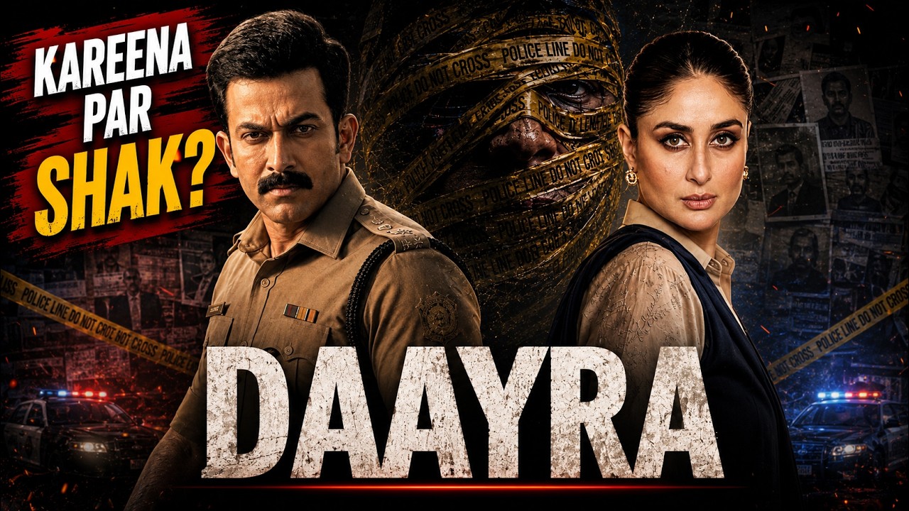 Daayra Trailer Review 🔥 | Kareena Kapoor vs Prithviraj Sukumaran | Worth Watching?
