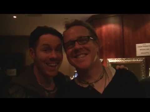 Burton C Bell & Jayce Lewis backstage London