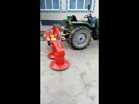 Косилка роторная Lisicki Z-178 1.35. Первый запуск.