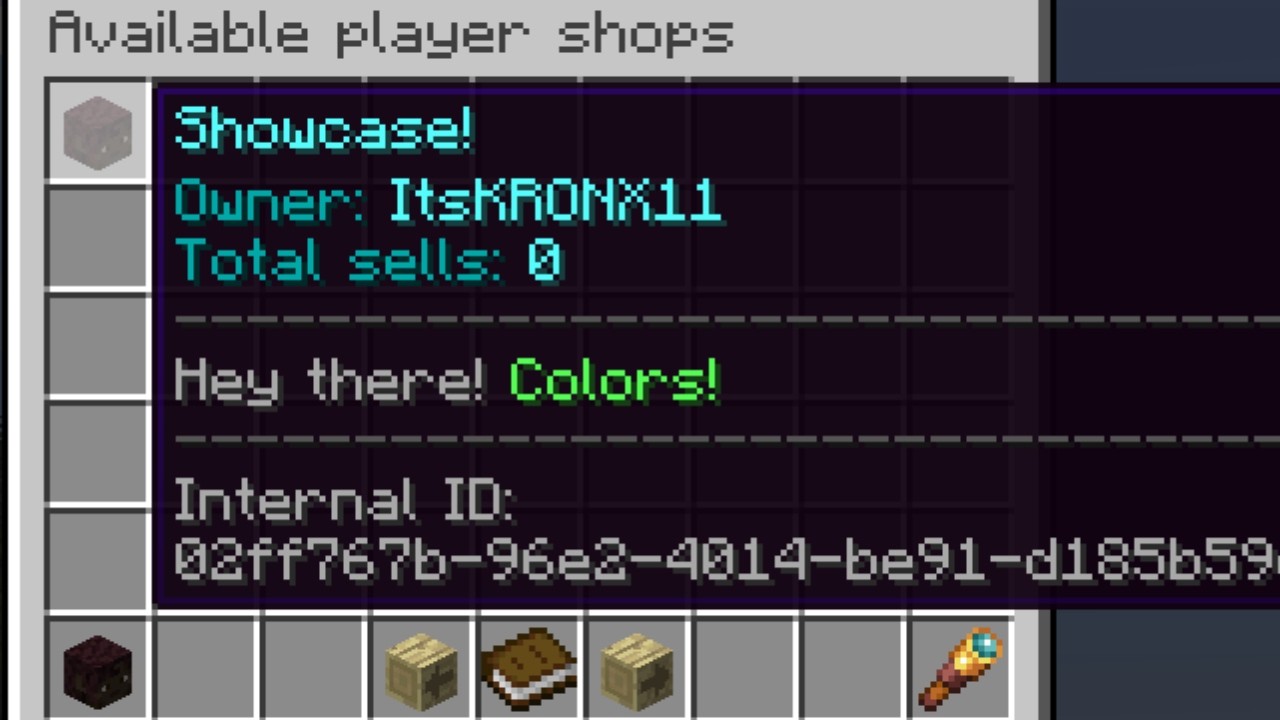 Player Shops video 1