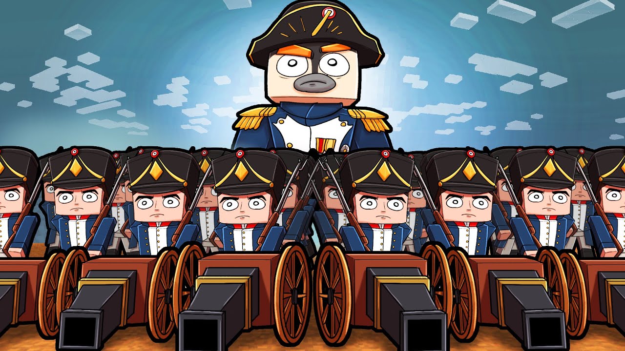 NAPOLEON FRENCH EMPIRE MAP WARS! (Minecraft)