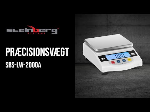 Produktvideo - Præcisionsvægt - 2.000 g / 0,05 g