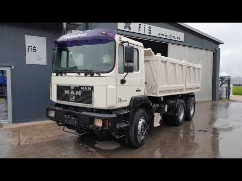 TRUCK MAN 33.403 6X4 TIPPER FIŠ TRUCKS & MACHINERY SLOVENIA