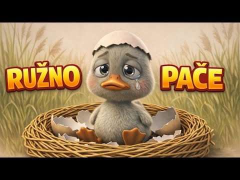 🦢 Ružno Pače - Prelepa priča o odrastanju I Klasična Bajka za Decu | Hans Christian Andersen