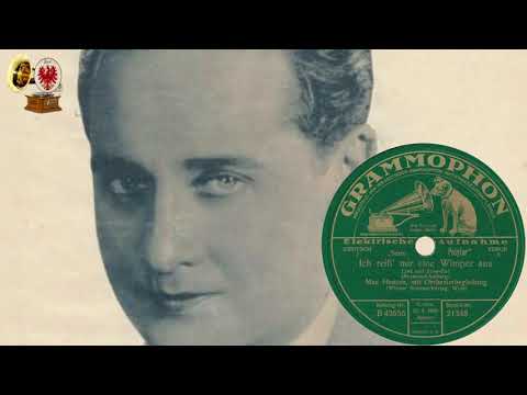 Ich reiß' mir eine Wimper aus (und stech' dich damit tot!) - MAX HANSEN  mit Begleitorchester