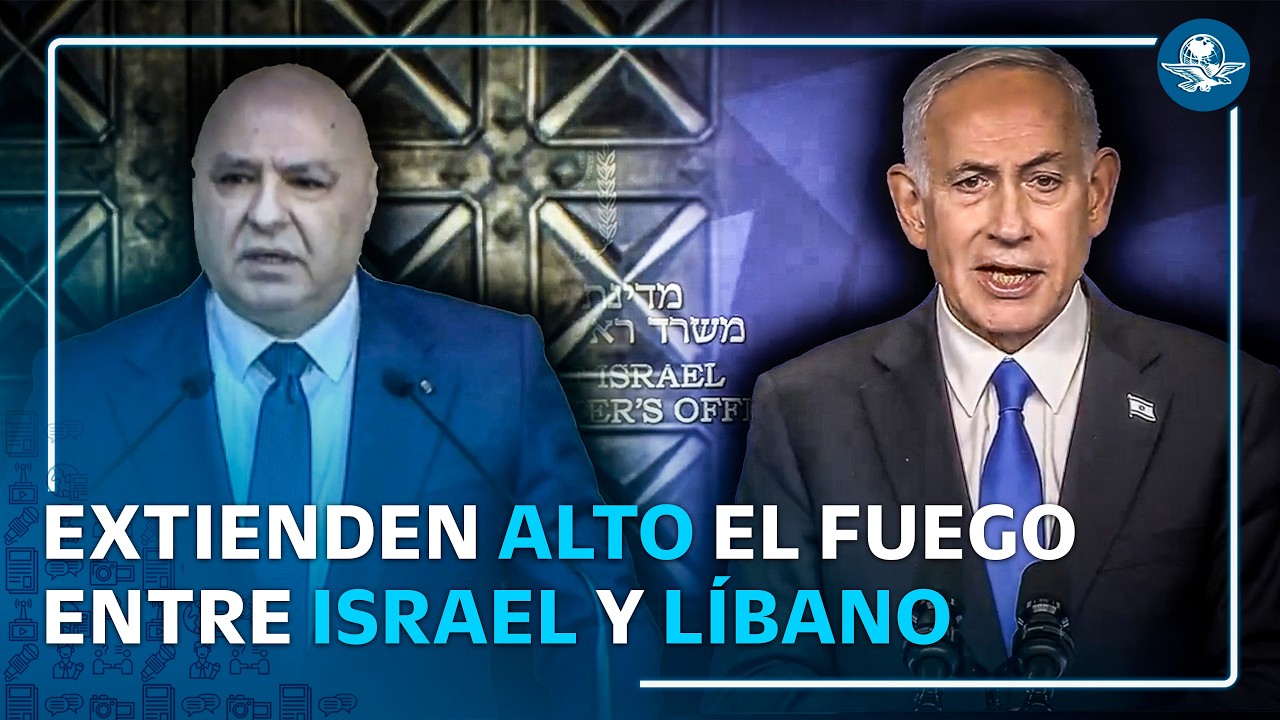 Tregua entre Israel y Líbano se amplía 3 semanas, anuncia Trump