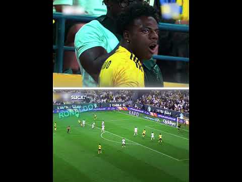 Speed Reacting to Ronaldo's Goal 🤯🥶