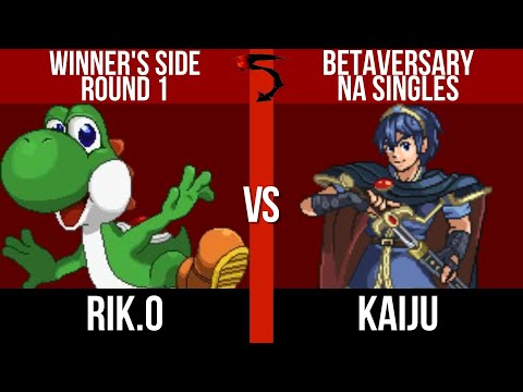 Betaversary NA Winner's: Rik.o (Yoshi) vs. Kaiju (Sheik, Marth) - SSF2 Tournament