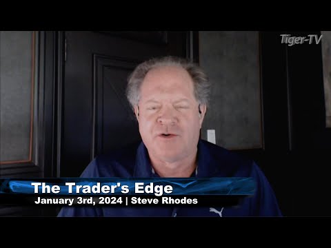 January 3rd, The Trader's Edge with Steve Rhodes on TFNN - 2024