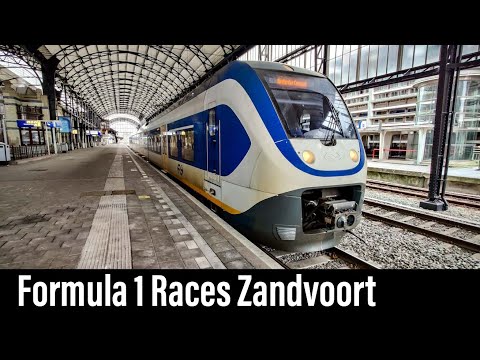 Train Cab Ride NL / Formula 1 / Zandvoort - Amsterdam - Zandvoort / SLT Sprinter / September 2021