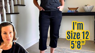 User Review: Lee Women's Austyn Cargo Capri Pant - Knit Waist, Relaxed Fit