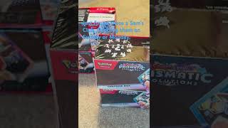 Opening Pokemon cards on Sunday or Monday