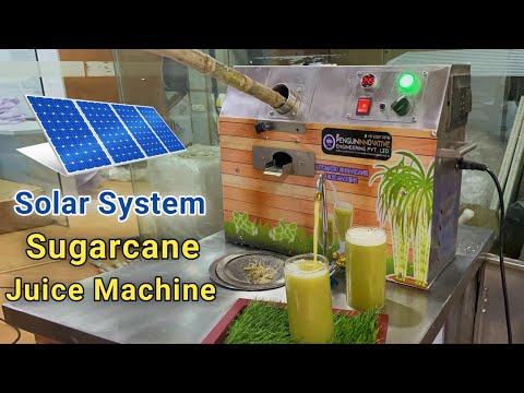 Sugarcane Juicer Machine Battery Operate
