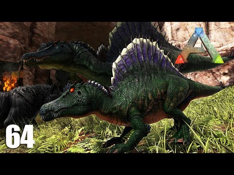 NASCEU UM FILHOTE DE ESPINOSSAURO NA BASE 03 - Ep 64