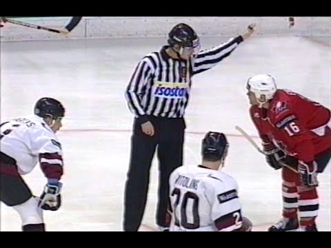 Хоккей.Чемпионат Мира-1997 года. Канада - Латвия