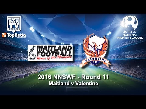 2016 - NNSWF - Round 11 - Maitland v Valentine