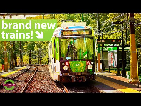 Boston's Tranquil Light Rail Line