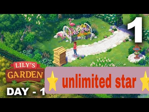 Lily's 🏡 garden day 1.