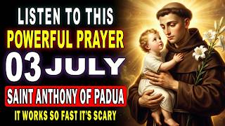 💖 SAINT ANTHONY OF PADUA PRAYER TO ATTRACT ABUNDANCE AND PAY DEBTS 🙏