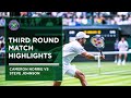 Cameron Norrie vs Steve Johnson | Match Highlights | Wimbledon 2022