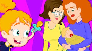 Groovy The Martian & Phoebe -  Wheels on the bus song with babies!