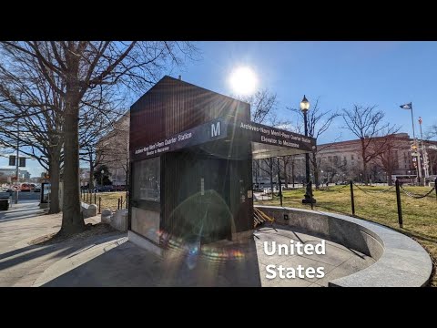 [MODDED] US hydraulic elevator at the Archives/Penn Quarter Metro station in Washington DC