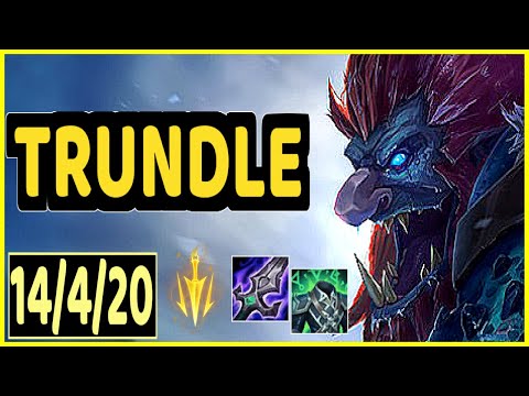 TRUNDLE VS LILLIA - 14/4/20 KDA JUNGLE GAMEPLAY