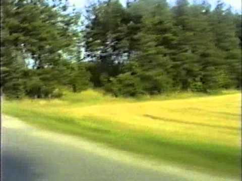 Przejazd DK 6 na odc. Charwatynia-Gościcino, r. 1988