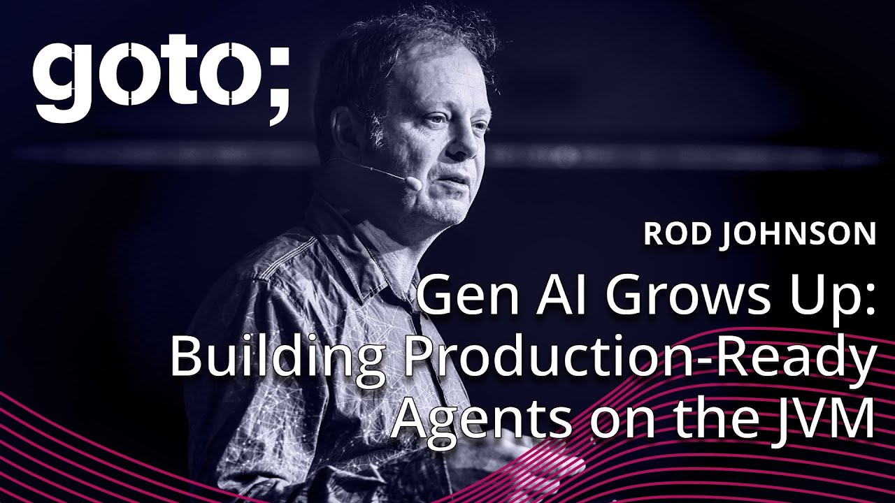 Gen AI Grows Up: Building Production-Ready Agents on the JVM