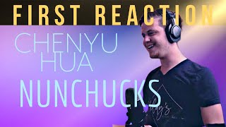 (ENG SUB) “Nunchucks” by Chenyu Hua - 华晨宇《歌手2018》花式改编周杰伦《双截棍》[FIRST REACTION]