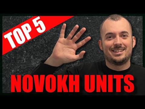 Top 5 Novokh Units - Necron Codex - 9th Edition - Warhammer 40k 2022 - Necrons