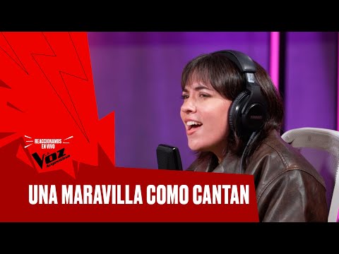 Leandro Romano y María Bernard visitaron el stream y deslumbraron cantando | #ReactLaVoz