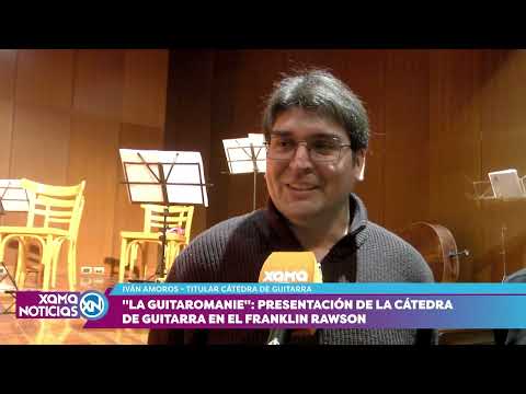 "La guitaromanie": presentación de la cátedra de guitarra en el Museo Franklin Rawson 01/07/2026