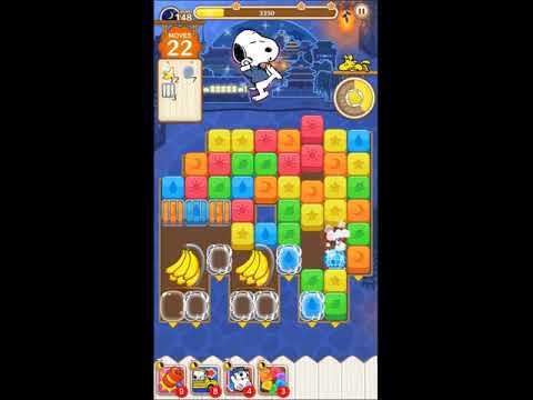 Snoopy Puzzle Journey Night Mode Level 148 - NO BOOSTERS 🐶🧩🧳 | SKILLGAMING ✔️