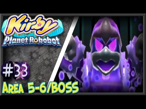 Kirby Planet Robobot (100%) Area 5-6 BOSS: Dedede Clone [33]