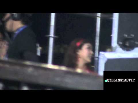 121123 SMTOWN SG - f(x) Amber Sulli Luna at Backstage